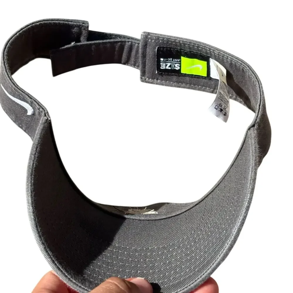 Gray Nike University Lynchburg Visor